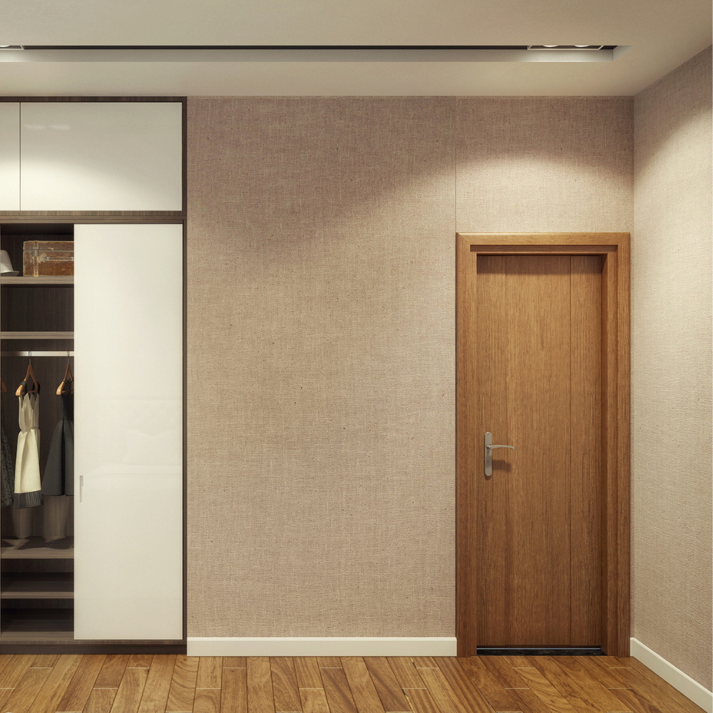 CỬA GỖ COMPOSITE PHỦ FILM PVC QN01 - Ảnh 5