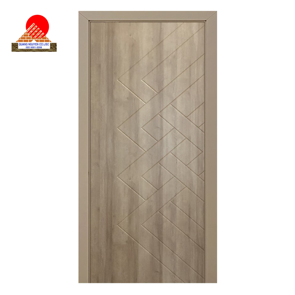 CỬA GỖ COMPOSITE PHỦ FILM PVC QN01