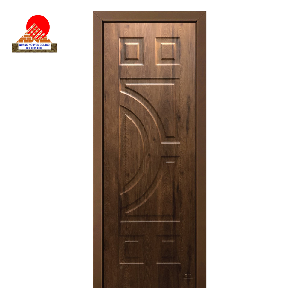 CỬA GỖ MDF PHỦ FILM PVC QN02