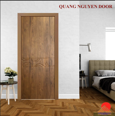 CỬA GỖ COMPOSITE PHỦ FILM PVC QN01 - Ảnh 2