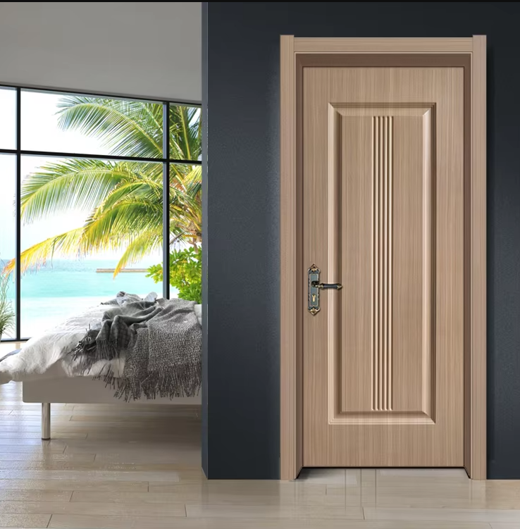 CỬA GỖ MDF PHỦ FILM PVC QN26 - Ảnh 2