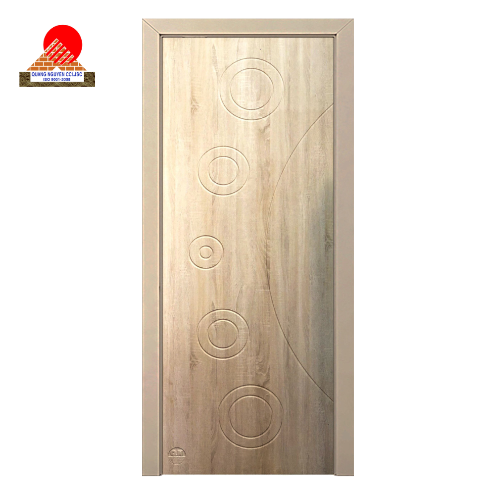 CỬA GỖ COMPOSITE PHỦ FILM PVC QN06