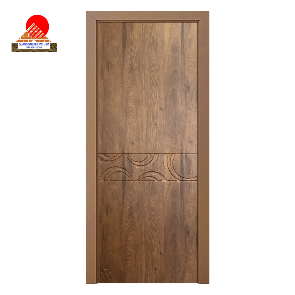 CỬA GỖ COMPOSITE PHỦ FILM PVC QN08