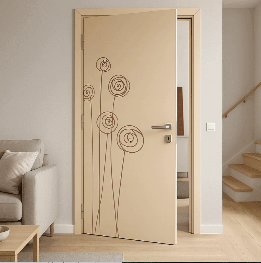 CỬA GỖ COMPOSITE PHỦ FILM PVC QN11 - Ảnh 6