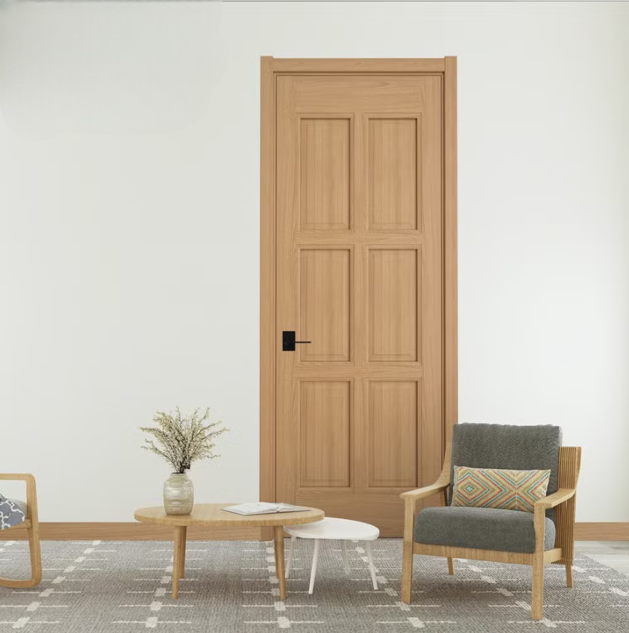 CỬA GỖ MDF PHỦ FILM PVC QN18 - Ảnh 4