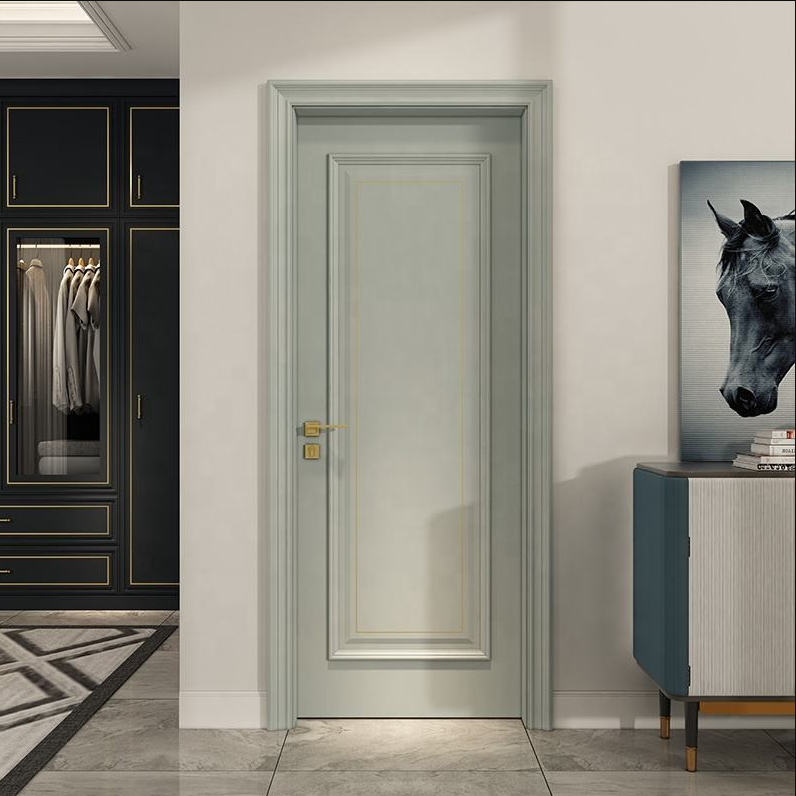 CỬA GỖ MDF PHỦ FILM PVC QN24 - Ảnh 4