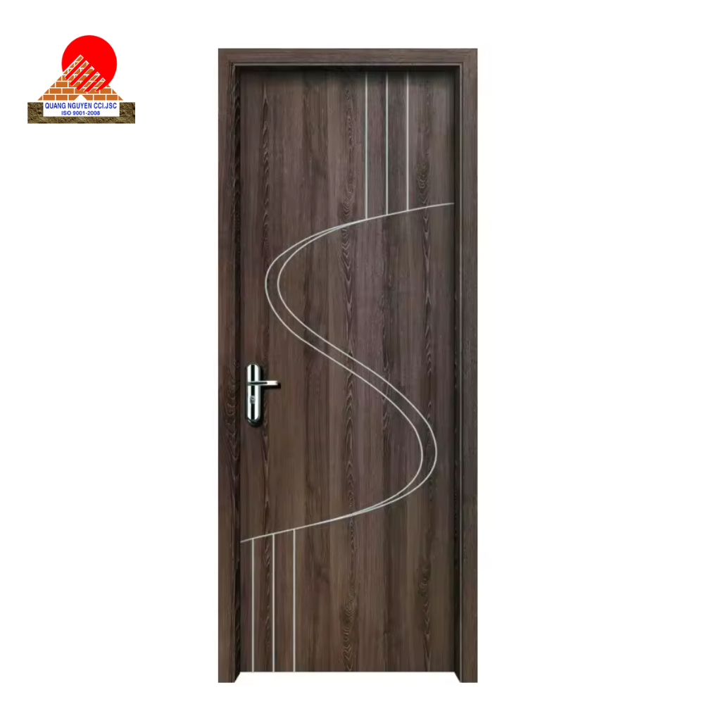 CỬA GỖ COMPOSITE PHỦ FILM PVC QN17