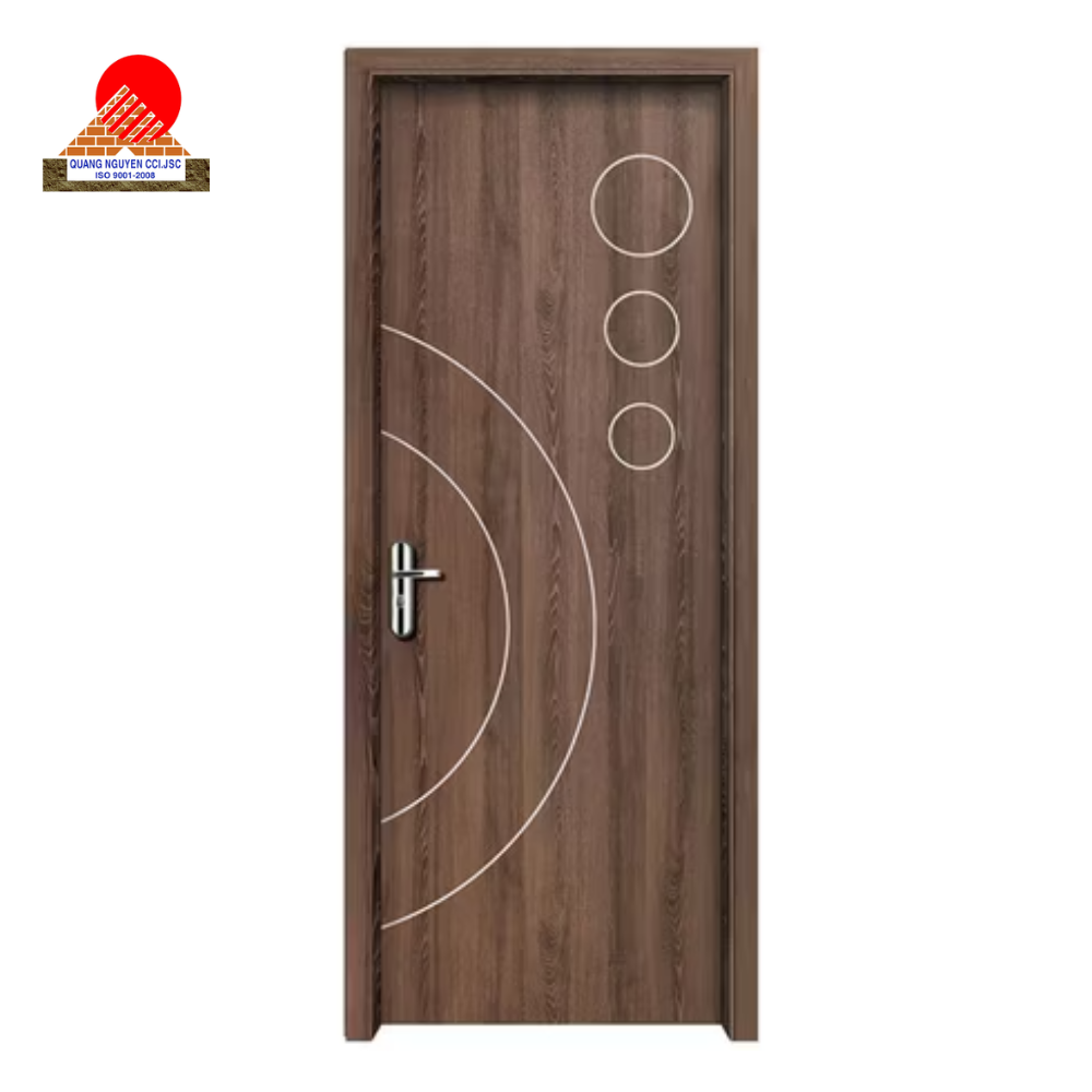 CỬA GỖ COMPOSITE PHỦ FILM PVC QN23