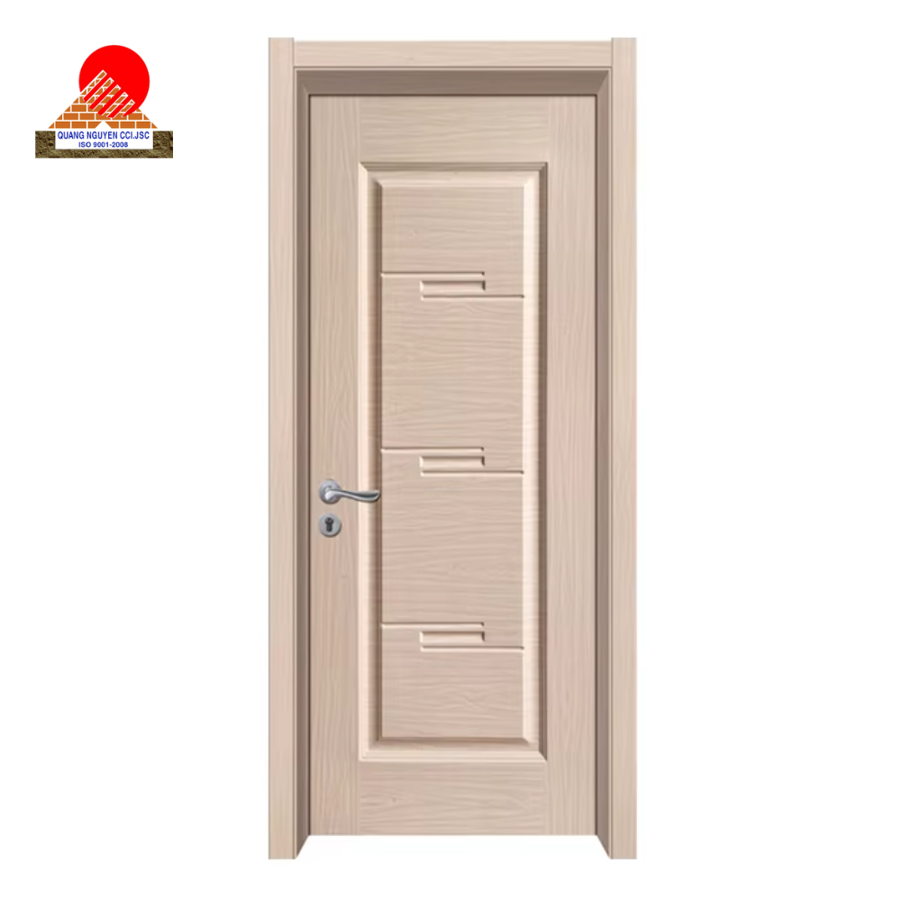 CỬA GỖ MDF PHỦ FILM PVC QN14