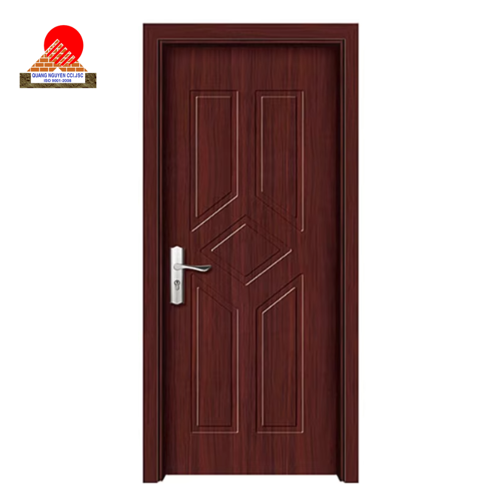 CỬA GỖ MDF PHỦ FILM PVC QN18