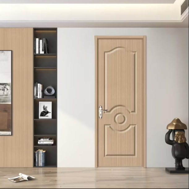 CỬA GỖ MDF PHỦ FILM PVC QN15 - Ảnh 4