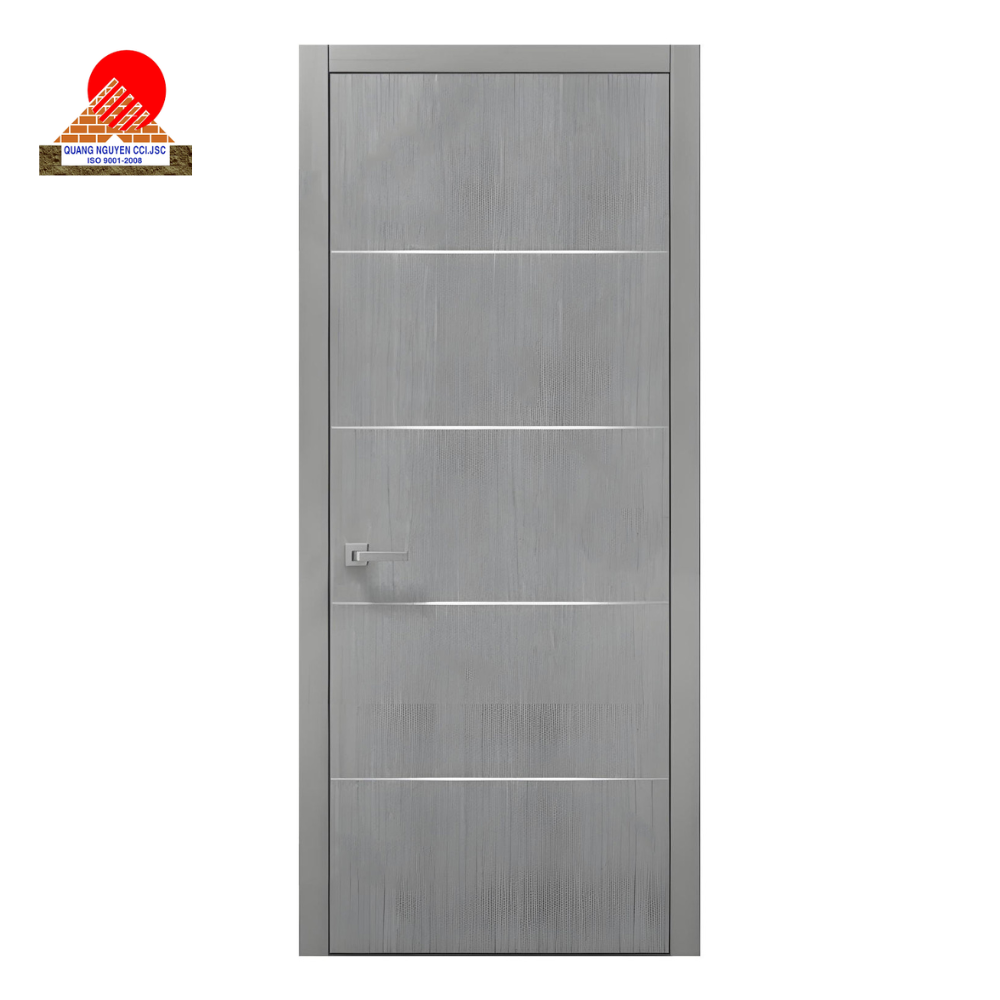CỬA GỖ MDF PHỦ FILM PVC QN41