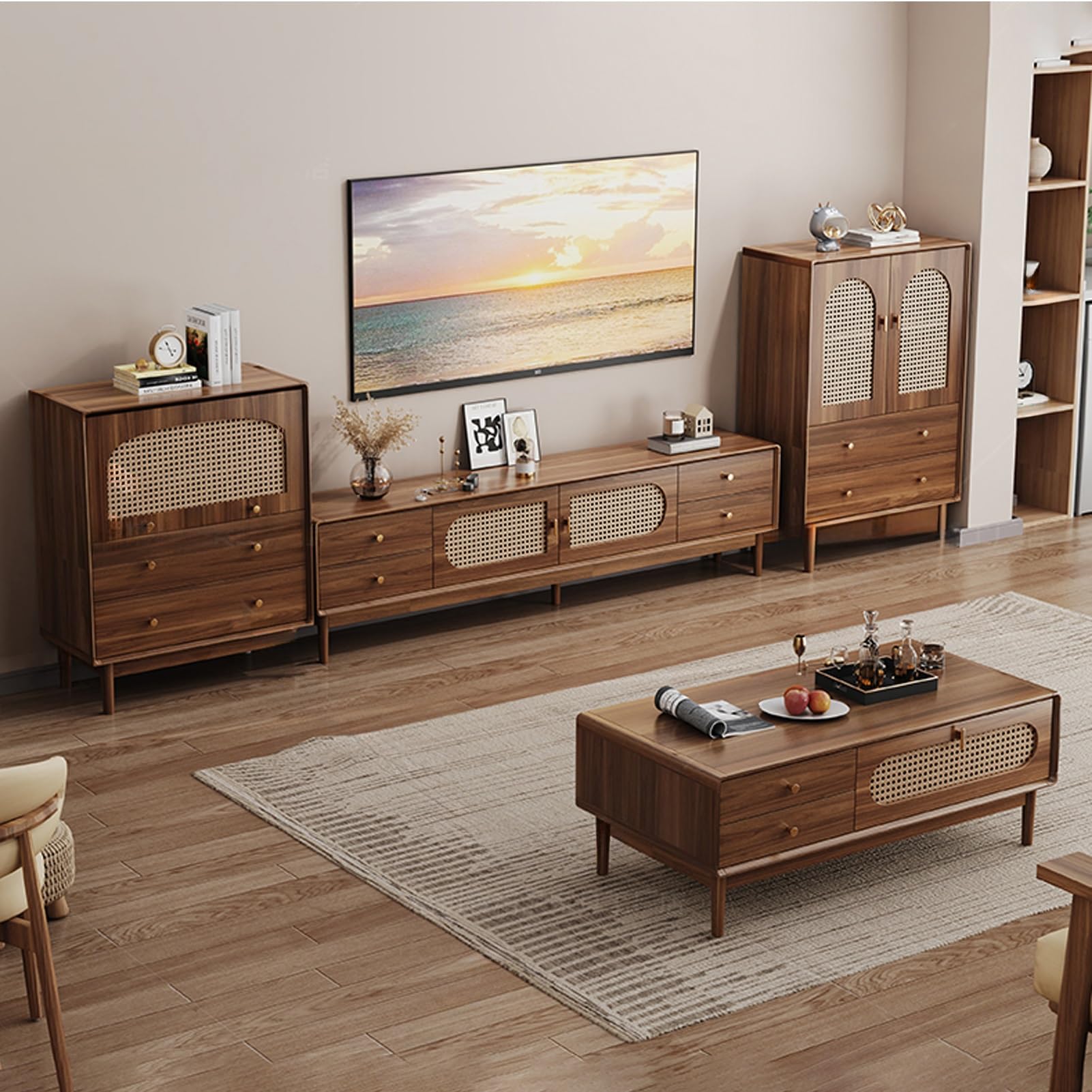 TỦ KỆ TV CAO CẤP QN-TV18