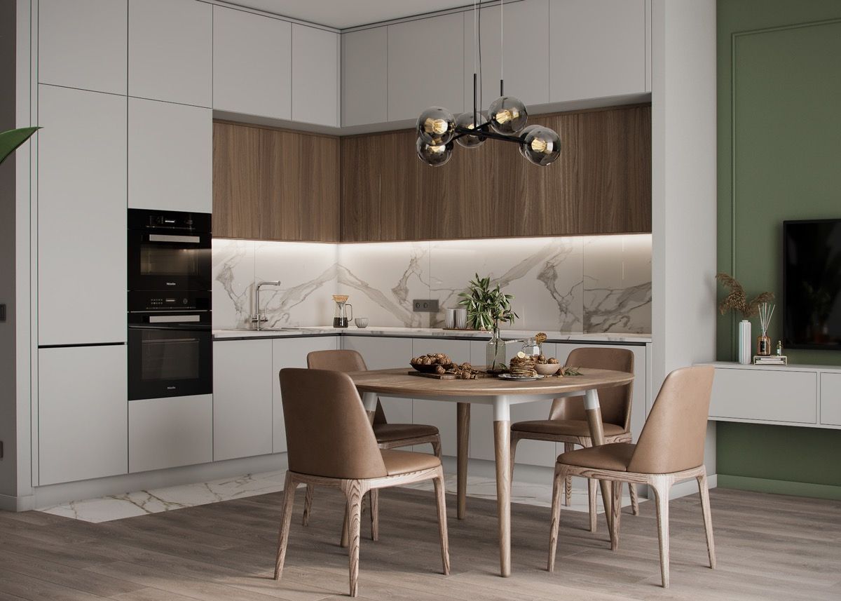 GỢI Ý 3 THIẾT KẾ PHÒNG ĂN NHỞ ĐẸP – TỐI ƯU KHÔNG GIAN, NÂNG TẦM TRẢI NGHIỆM SỐNG