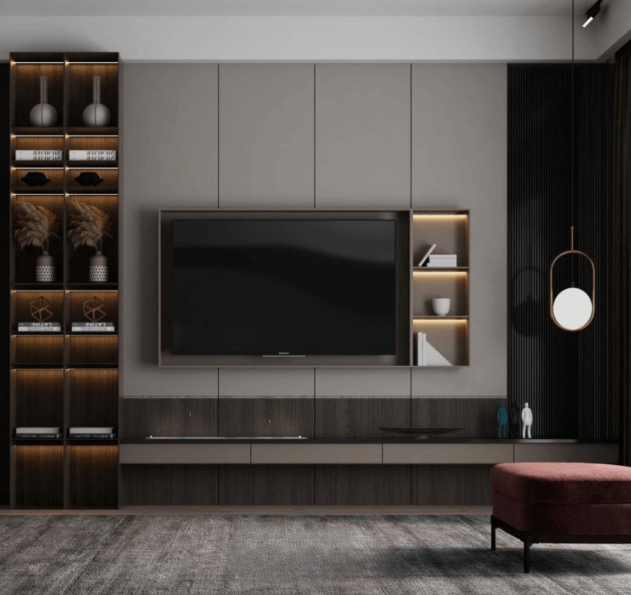 TỦ KỆ TV CAO CẤP QN-TV15