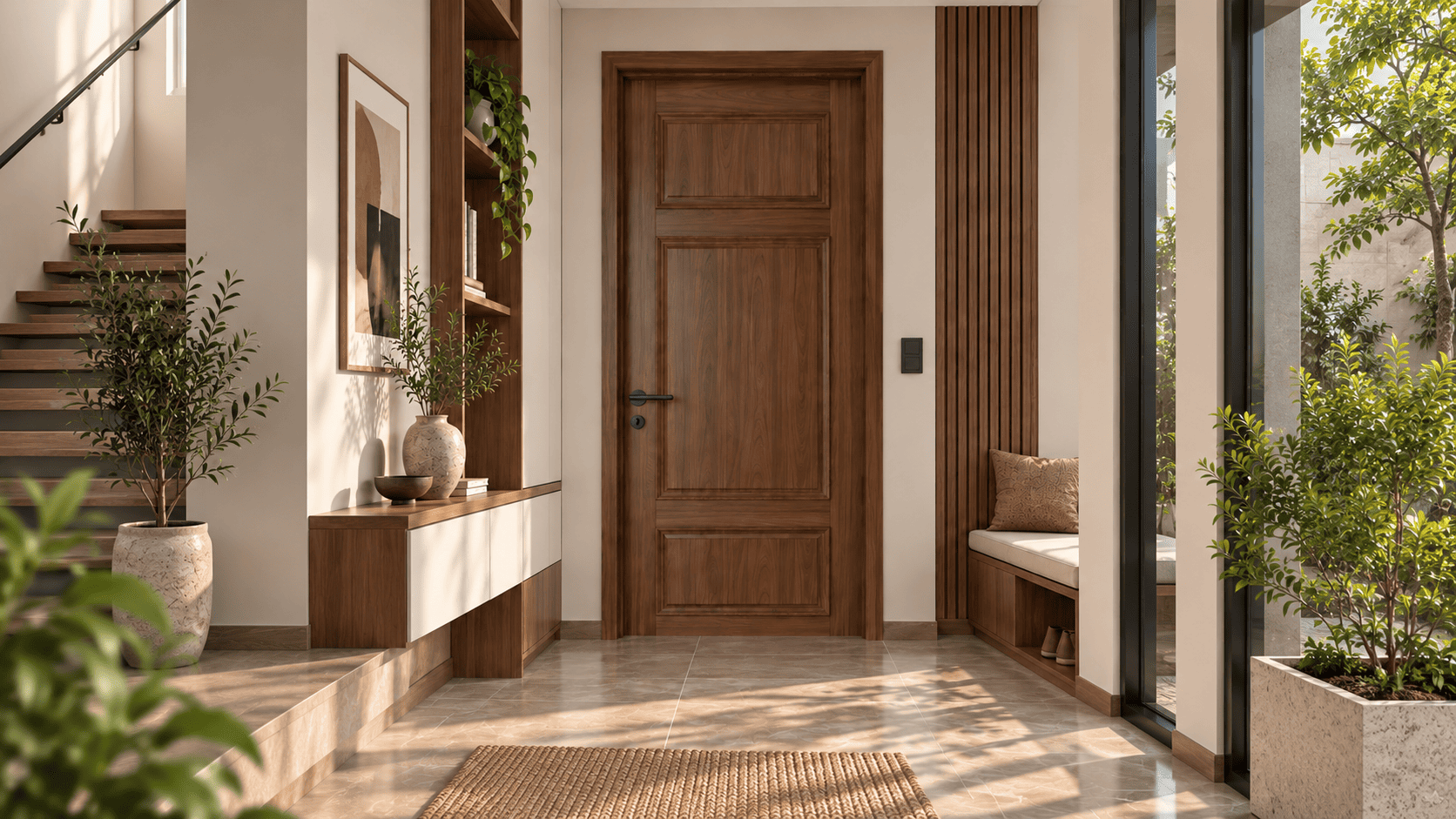 CỬA MDF PHỦ FILM ĐA DẠNG VÂN GỖ – CỬA MDF PHỦ FILM PVC QUANG NGUYỄN