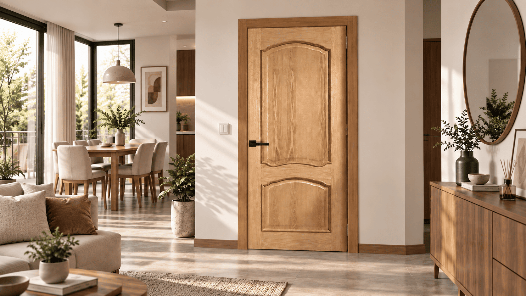 CỬA MDF PHỦ FILM TÔN NÉT NỘI THẤT – CỬA MDF PHỦ FILM PVC QUANG NGUYỄN